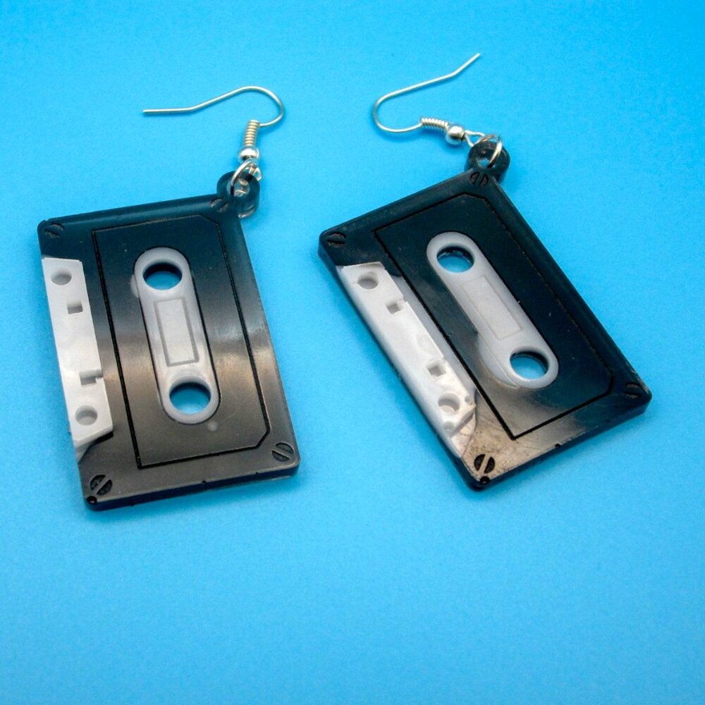 Cassette Tape Earrings